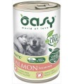 Oasy cane adult salmone umido 400 gr