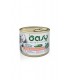 Oasy cane puppy & junior mini salmone umido 200 gr