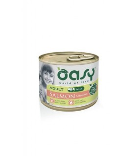 Oasy cane adult mini salmone umido 200 gr