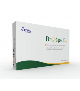 Aurora biofarma brospet mini 20 compresse