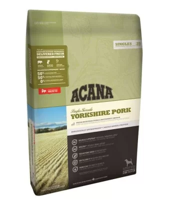 Acana adult yorkshire pork dog 2 kg singles 25