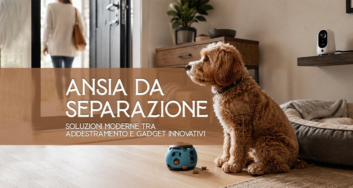 Ansia da separazione nei cani: soluzioni moderne tra addestramento e gadget innovativi