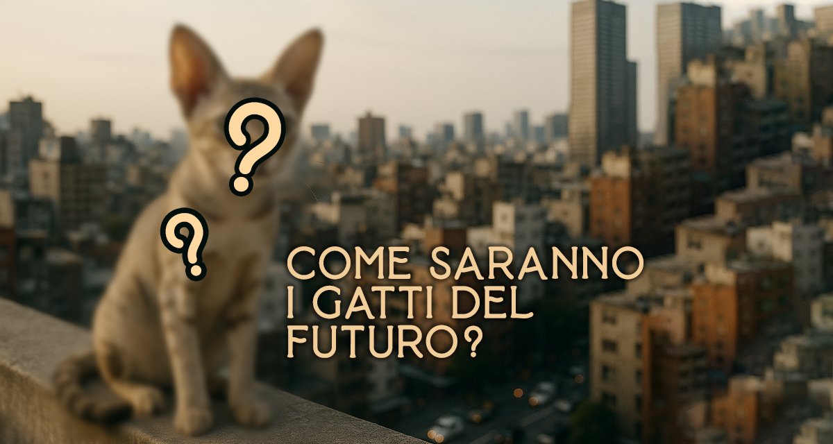 I gatti del futuro: come si evolveranno per essere più adatti alla vita urbana