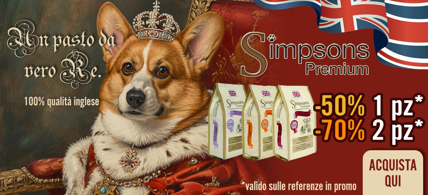 Simpsons Premium puppy sensitive salmone e patate 2 kg: + Compri - Paghi