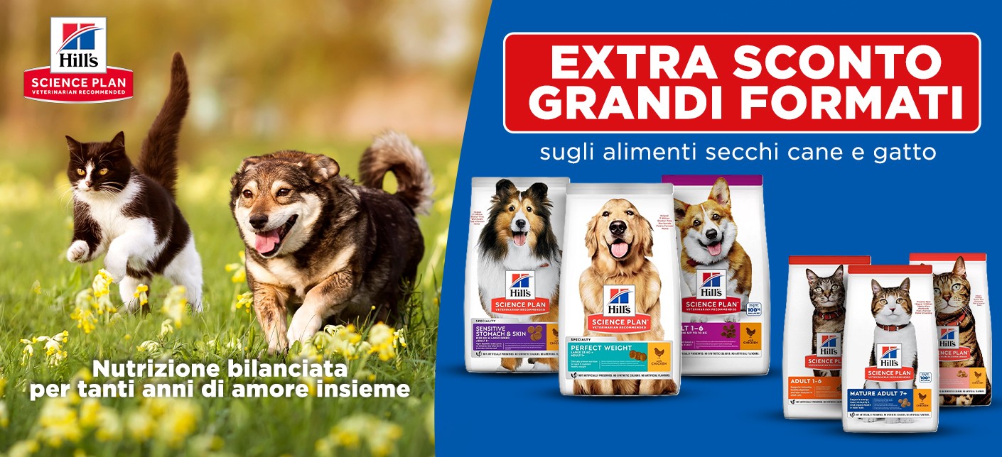 Hill's Science Plan large bags dicembre 2025