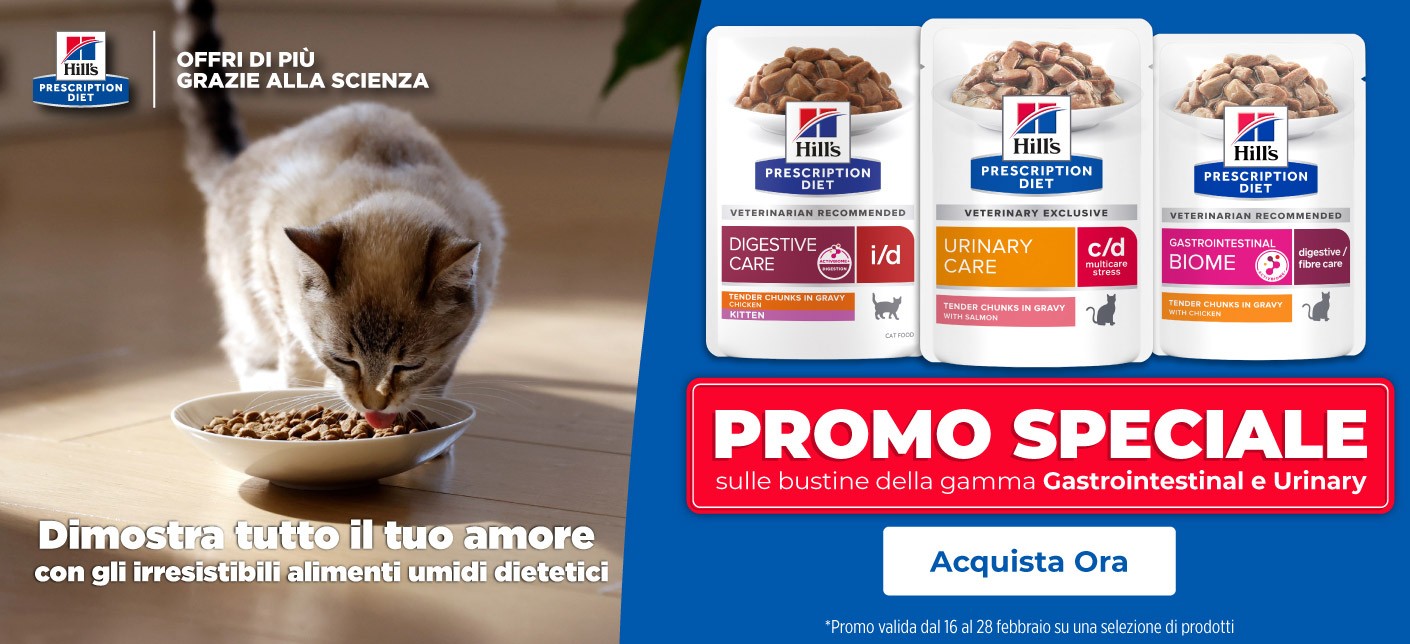 Hill's Prescription Diet: bustine umido per gatti